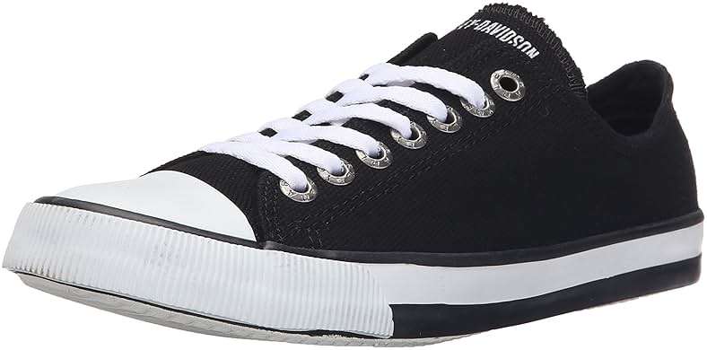 Harley-Davidson Footwear Womens Zia Lace Up Sneakers Shoes Casual - Black - Image 1
