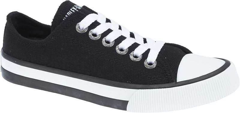 Harley-Davidson Footwear Womens Zia Lace Up Sneakers Shoes Casual - Black - Image 2