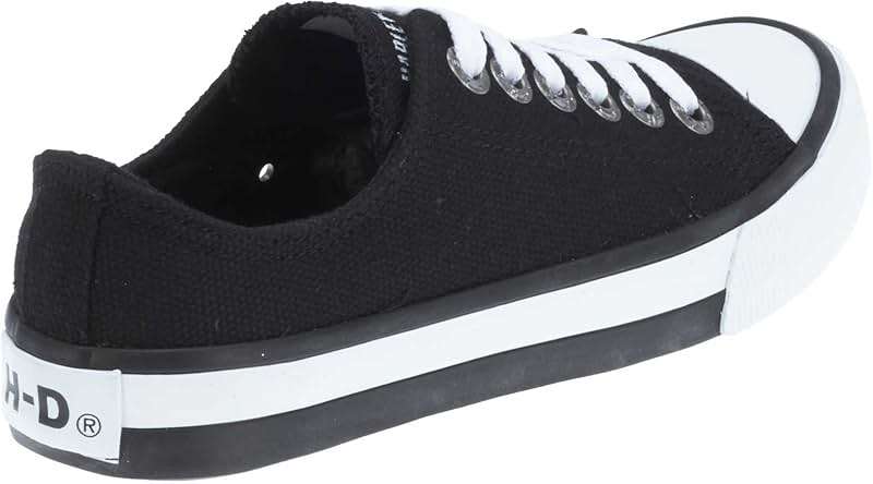 Harley-Davidson Footwear Womens Zia Lace Up Sneakers Shoes Casual - Black - Image 4