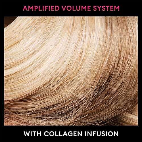 TRESemmé Shampoo and Conditioner Set, Amplified Volume + Collagen Infusion, 24H Full Body & Lift with Heat Protection + Keratin Repair Mask (3 Piece Set) - Image 5
