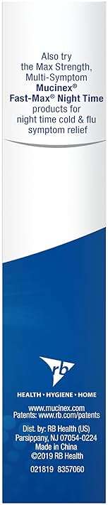 Mucinex Fast-Max Maximum Strength Cold, Flu & Sore Throat, Multi-Symptom Relief, Pain Reliever, Fever Reducer, Cough Suppressant, Expectorant, Nasal Decongestant, 16 Liquid Gels - Image 10