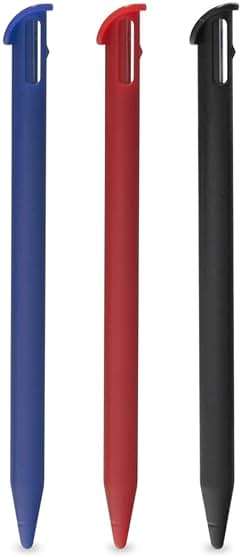 Tomee Stylus Pen Set for New Nintendo 3DS XL (3-Pack) – Red, Black & Blue Replacement Touch Pens, Compatible with New 3DS XL Console - Image 3