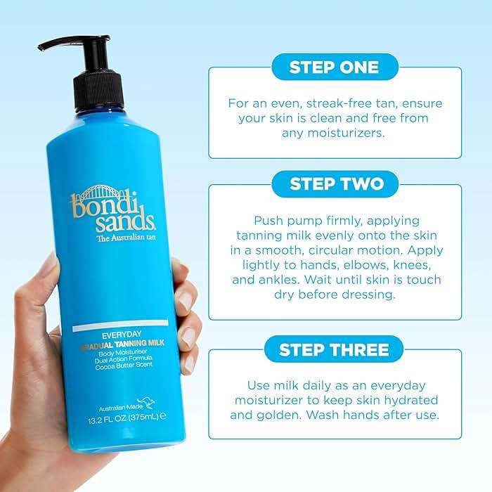 Bondi Sands Everyday Gradual Tanning Milk | Long-Lasting, Tanning Body Moisturizer Enriched With Aloe Vera and Vitamin E for Glowing Skin - Image 7