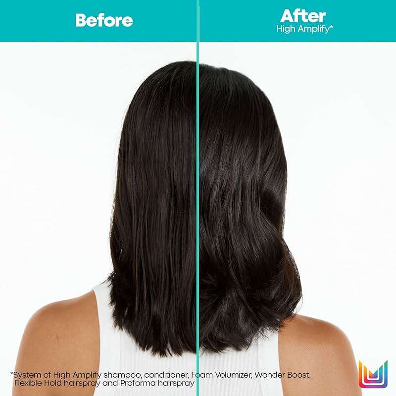 Matrix High Amplify Wonder Booster Root Lifter Spray - Provides Extreme Volume & Body, Boost Structure in Fine Hair, Thin & Limp Hair, Flexible Hold, 8.5 Fl Oz, Vegan - Image 2