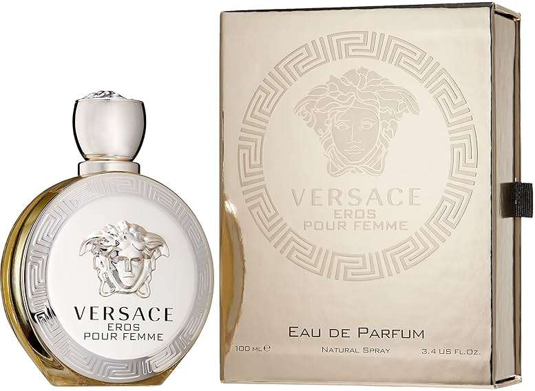 VERSACE Eros Eau De Parfum Spray for Women, 3.4 Fl Oz (Pack of 1) - Image 2