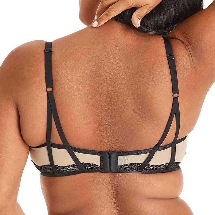 Maidenform Women's Push-Up Bra, Love The Lift Lace Demi Push-Up Bras for Women, Smoothing, Underwire, Convertible Straps - Image 3