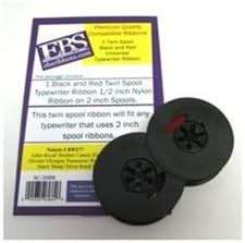 Replacement Compatible with Brother Typewriter Ribbon Spool Black and red SC-20BR-BRO - Image 1