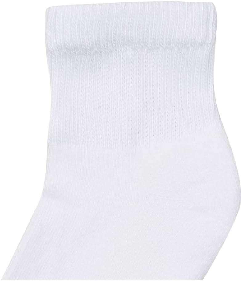 Hanes Women's Crew, Ankle & No Show Socks, 6 Pairs, Cushioned Quarter Socks for Women, Shoe Sizes 5-9 & 8-12 - Image 3