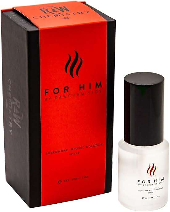 RawChemistry For Him Pheromone Infused Cologne Oil Concentrate 1 oz – Bold Long-Lasting Men's Fragrance – Alcohol-Free, Travel Size Gift - Image 1