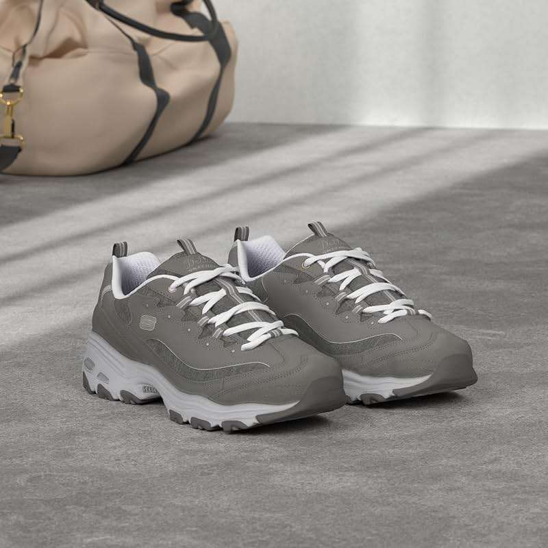 Skechers Women's D'Lites - Me Time Lace Up Fashion Sneakers - Image 2