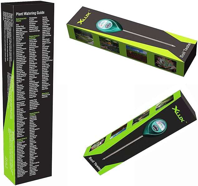 XLUX Soil Moisture Meter, Plant Water Monitor, Hygrometer Sensor for Gardening, Farming, Indoor and Outdoor Plants, No Batteries Required - Image 6