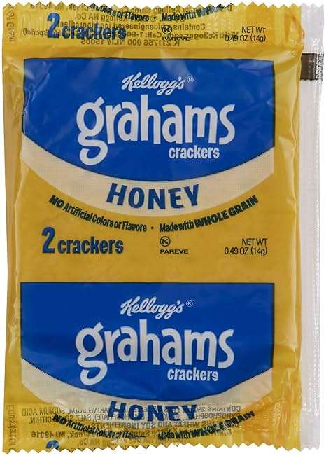 Kellogg's Grahams Crackers, Honey, .49oz (200 Count) - Image 6