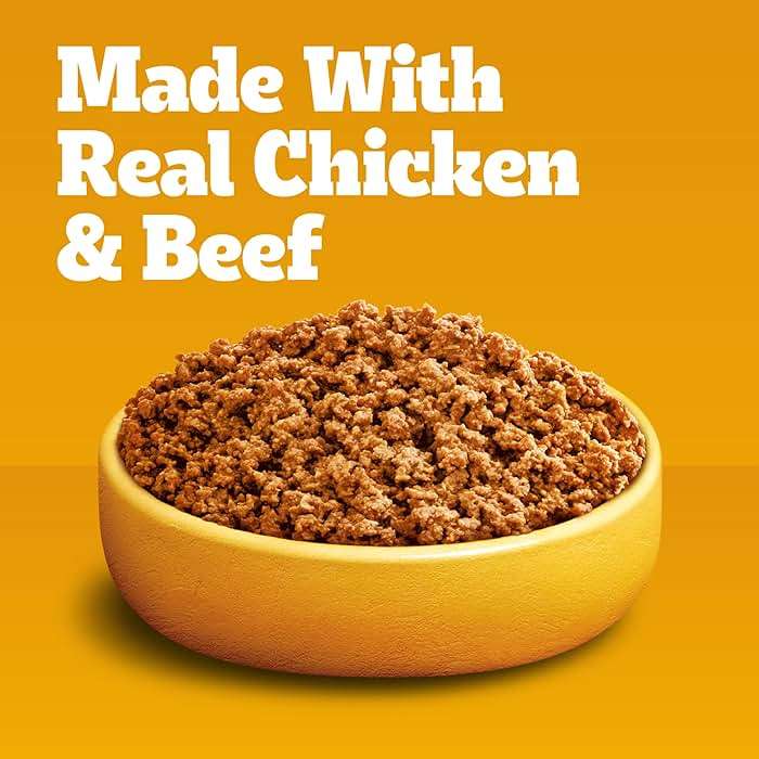 Pedigree Puppy Chopped Ground Dinner Wet Puppy Food with Chicken & Beef, Canned Dog Food, 13.2 oz. Cans, 12 Count - Image 9