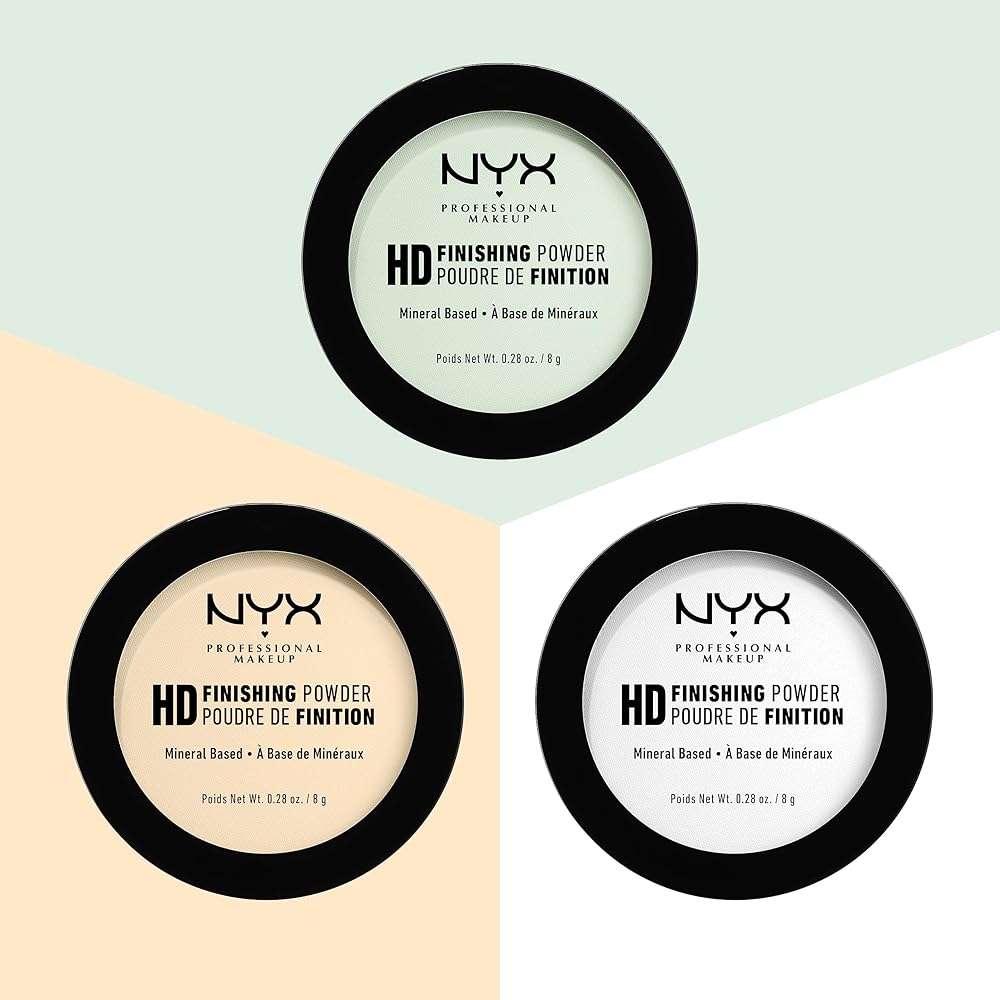 NYX PROFESSIONAL MAKEUP HD Finishing Powder, Pressed Setting Powder - Translucent - Image 5