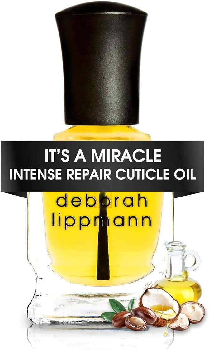 Deborah Lippmann It's A Miracle Intense Therapy Cuticle Oil | Nourishes and Repairs with 10 Essential Oils | 10 Free, Vegan Formula, No Animal Testing - Image 1