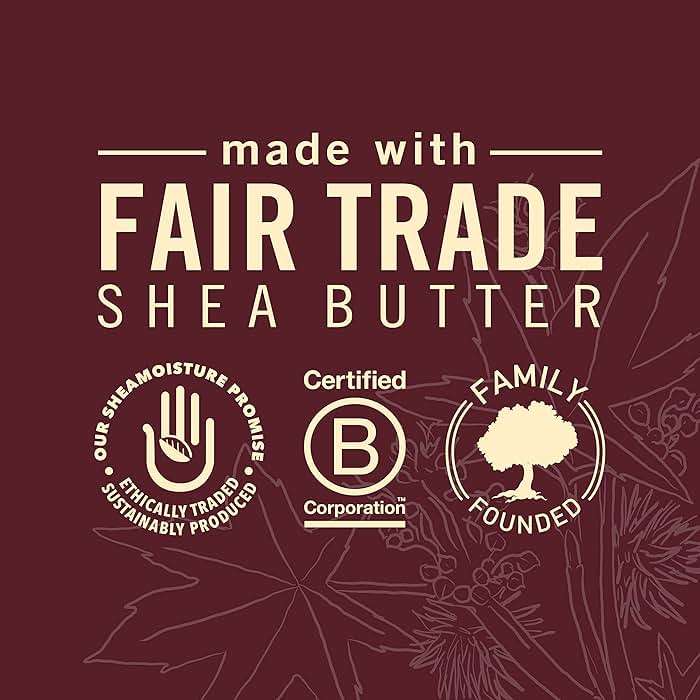 Shea Moisture Jamaican Black Castor Oil Clarifying Shampoo & Conditioner - Strengthen & Restore Sulfate-Free Shampoo & Conditioner Set with Shea Butter, ACV, and Peppermint Oil for Hair (2 Piece Set) - Image 6