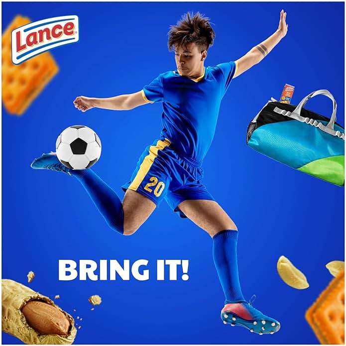 Lance Sandwich Crackers, ToastChee Peanut Butter, 20 Individually Wrapped Packs, 6 Sandwiches Each - Image 7