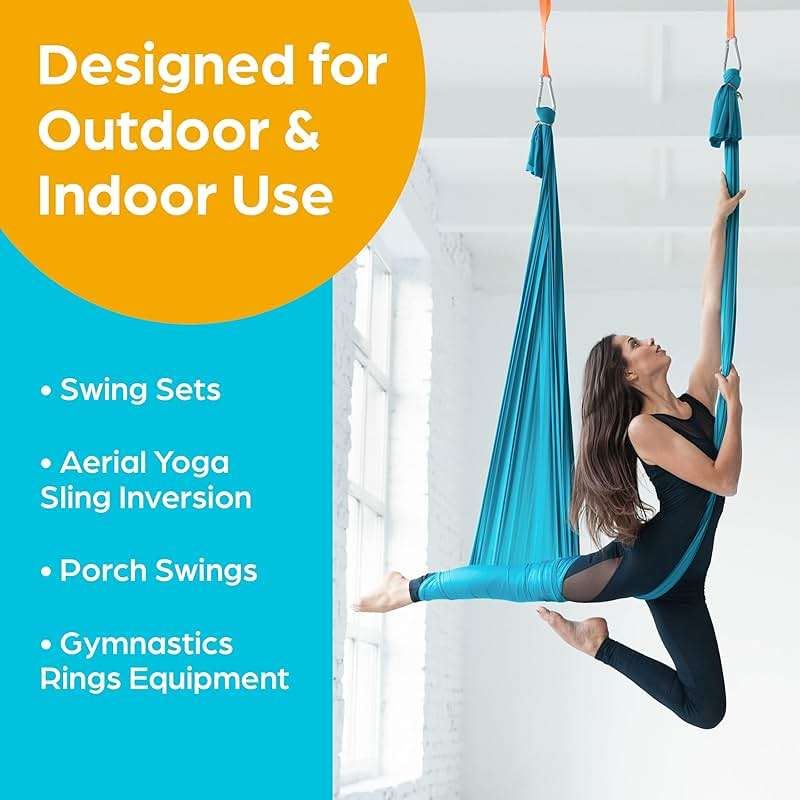 Jungle Gym Kingdom Swing Set Hangers - 2 Heavy Duty Brackets with Locking Snap Hooks for Porch, Patio, Playground - Indoor/Outdoor Hardware & Accessories - Image 6