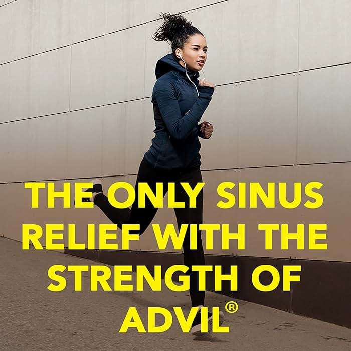 Advil Sinus Congestion and Pain, Sinus Relief Medicine, Pain Reliever and Fever Reducer with Ibuprofen and Phenylephrine HCl - 20 Coated Tablets - Image 4