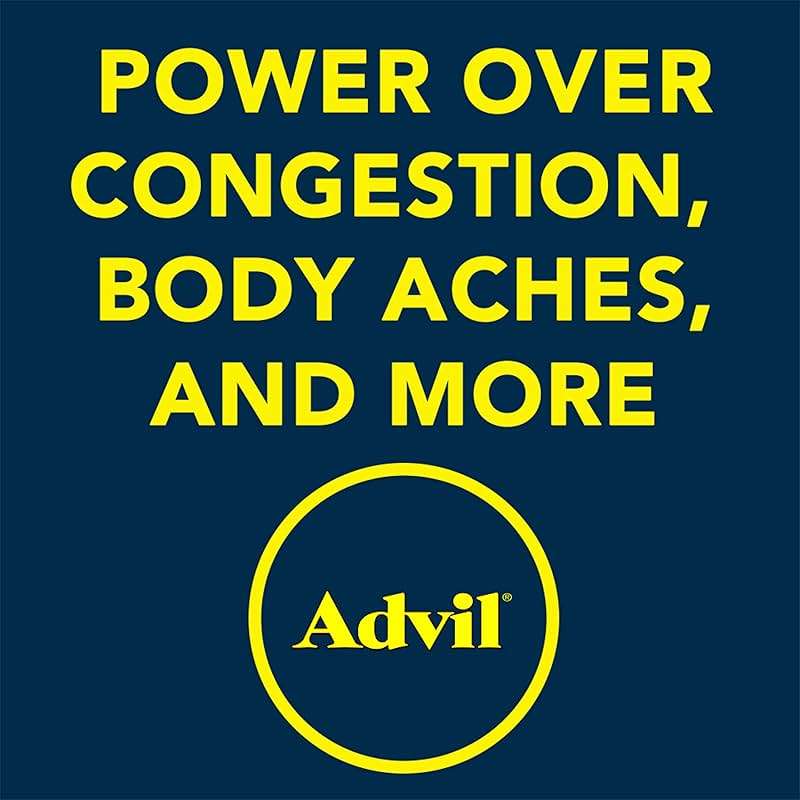 Advil Sinus Congestion and Pain, Sinus Relief Medicine, Pain Reliever and Fever Reducer with Ibuprofen and Phenylephrine HCl - 20 Coated Tablets - Image 5