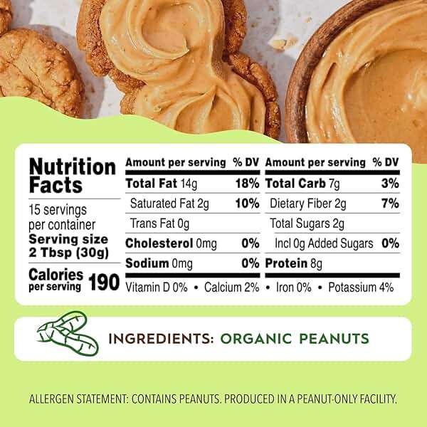 Once Again Organic Creamy Peanut Butter 9 Pound Bucket - No Sugar Added, Single Ingredient, Unsalted, Natural Peanut Butter Bulk, No Palm Oil - Non-GMO, Gluten Free - Smooth and Unsweetened - Image 2