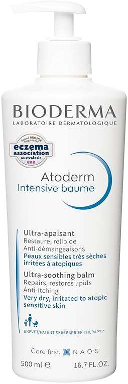 Bioderma Atoderm Intensive Balm, Hydrating Balm for Dry to Atopic Sensitive Skin, Face & Body Moisturizer with Ultra Soothing Anti-Itching Formula, Fragrance-Free, Non-Greasy & Non-Sticky for Family - Image 1