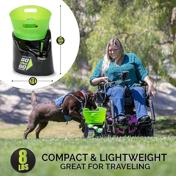 Hyper Pet GoDogGo Fetch Machine Dog Ball Launcher & Automatic Ball Launcher for Dogs With Five 2.5" Balls for Dogs 20-60 Pounds - Image 4