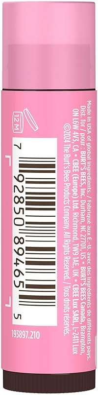 Burt's Bees Lip Tint Balm, Mothers Day Gifts, with Long Lasting 2 in 1 Duo Tinted Balm Formula, Color Infused with Deeply Hydrating Shea Butter for a Natural Buildable Finish, Pink Blossom (2-Pack) - Image 12