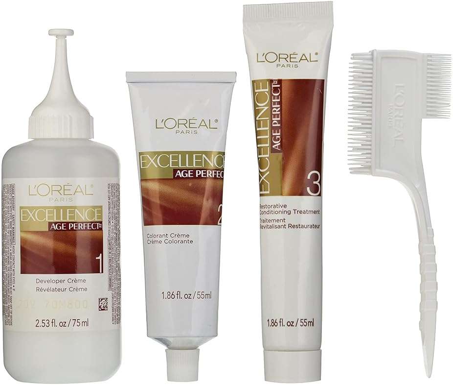 L'Oreal Paris Excellence Age Perfect Layered Tone Flattering Color, 6B Light Soft Neutral Brown (Packaging May Vary) - Image 5