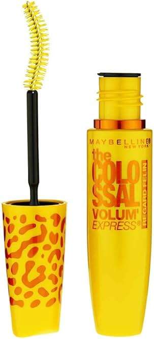 Maybelline Volum' Express The Falsies Colossal Cat Eyes Washable Mascara, Glam Black [233], 0.31 oz (Pack of 6) - Image 1