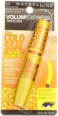 Maybelline Volum' Express The Falsies Colossal Cat Eyes Washable Mascara, Glam Black [233], 0.31 oz (Pack of 6) - Image 6