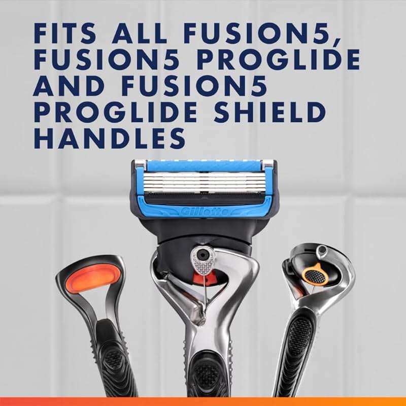 Gillette Fusion5 ProShield Chill Men's Razor Blades, 8 Blade Refills - Image 5