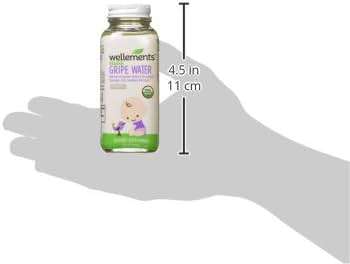 Wellements Gripe Water 4 Fl Oz (Pack of 2) Relieves Occasional Stomach Discomfort from Gas, Fussiness & Hiccups, USDA Certified Organic, Gluten Free & Non GMO, Ages Newborn+ - Image 8