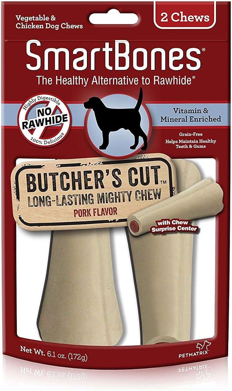 Smartbones Butcher'S Cut Long-Lasting Mighty Chew For Dogs, Large, 2 Pack - Image 1