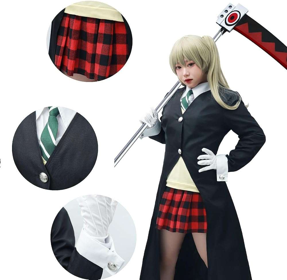 DAZCOS US Size Women's Cosplay Costume Outfit with Gloves Costume - Image 2