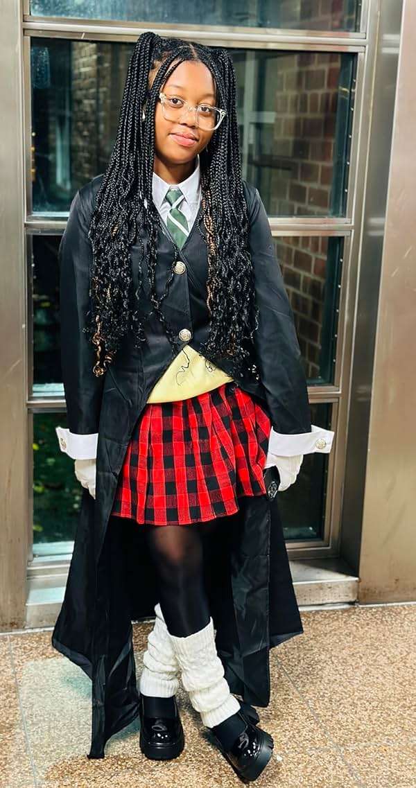 DAZCOS US Size Women's Cosplay Costume Outfit with Gloves Costume - Image 5
