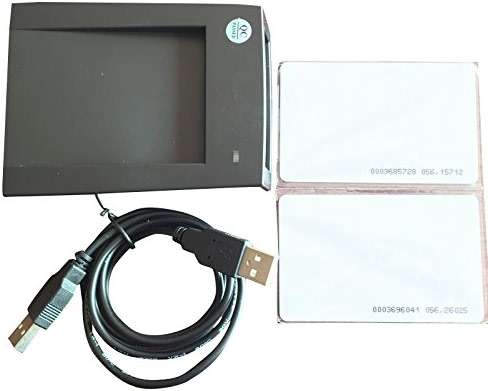 YARONGTECH RFID Card Reader 125Khz EM4100 ID Smart Proximity Card USB Reader - Image 1