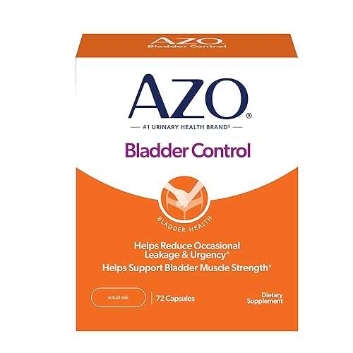 AZO Bladder Control with Go-Less Daily Supplement | Helps Reduce Occasional Urgency, leakage due to laughing, sneezing and exercise††† | 72 Capsules - Image 1