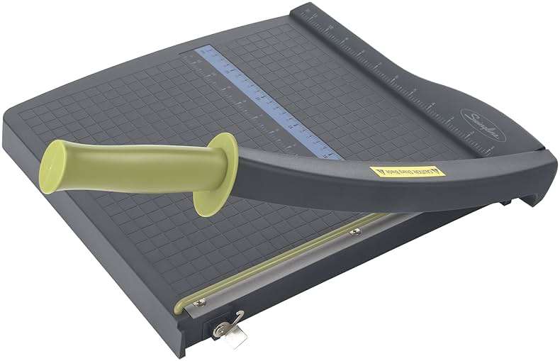 Swingline Paper Cutter, Guillotine Trimmer, 12" Cut Length, 10 Sheet Capacity, ClassicCut Lite (9312) - Image 1