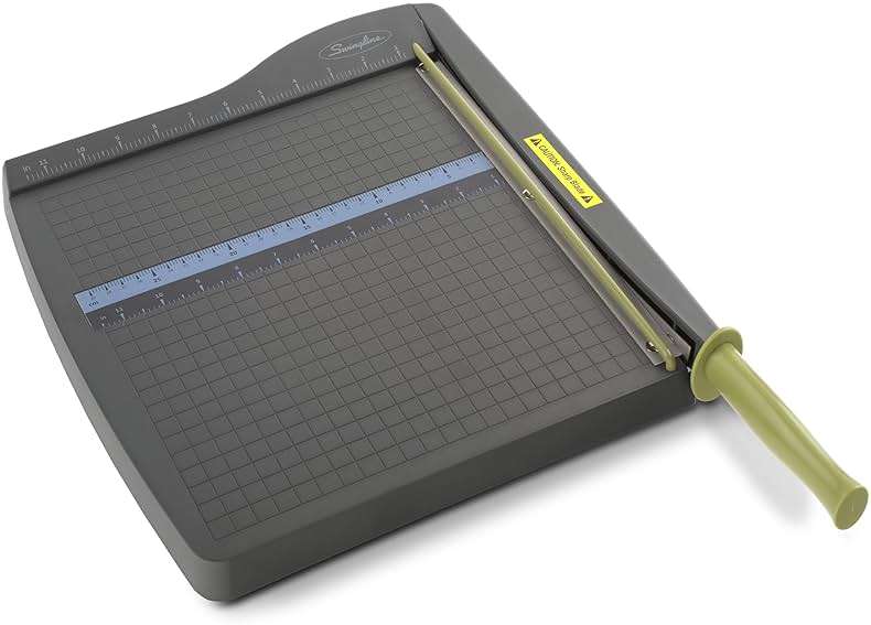 Swingline Paper Cutter, Guillotine Trimmer, 12" Cut Length, 10 Sheet Capacity, ClassicCut Lite (9312) - Image 7