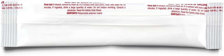 Safetec Red Z .75oz. Single Use Pouch Spill Control Solidifier (288 Pouches/case) - Image 3