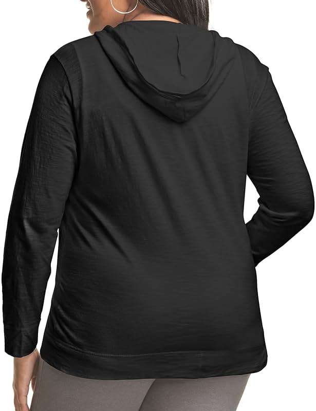 Just My Size Women's Full Zip Jersey Hoodie - Image 2