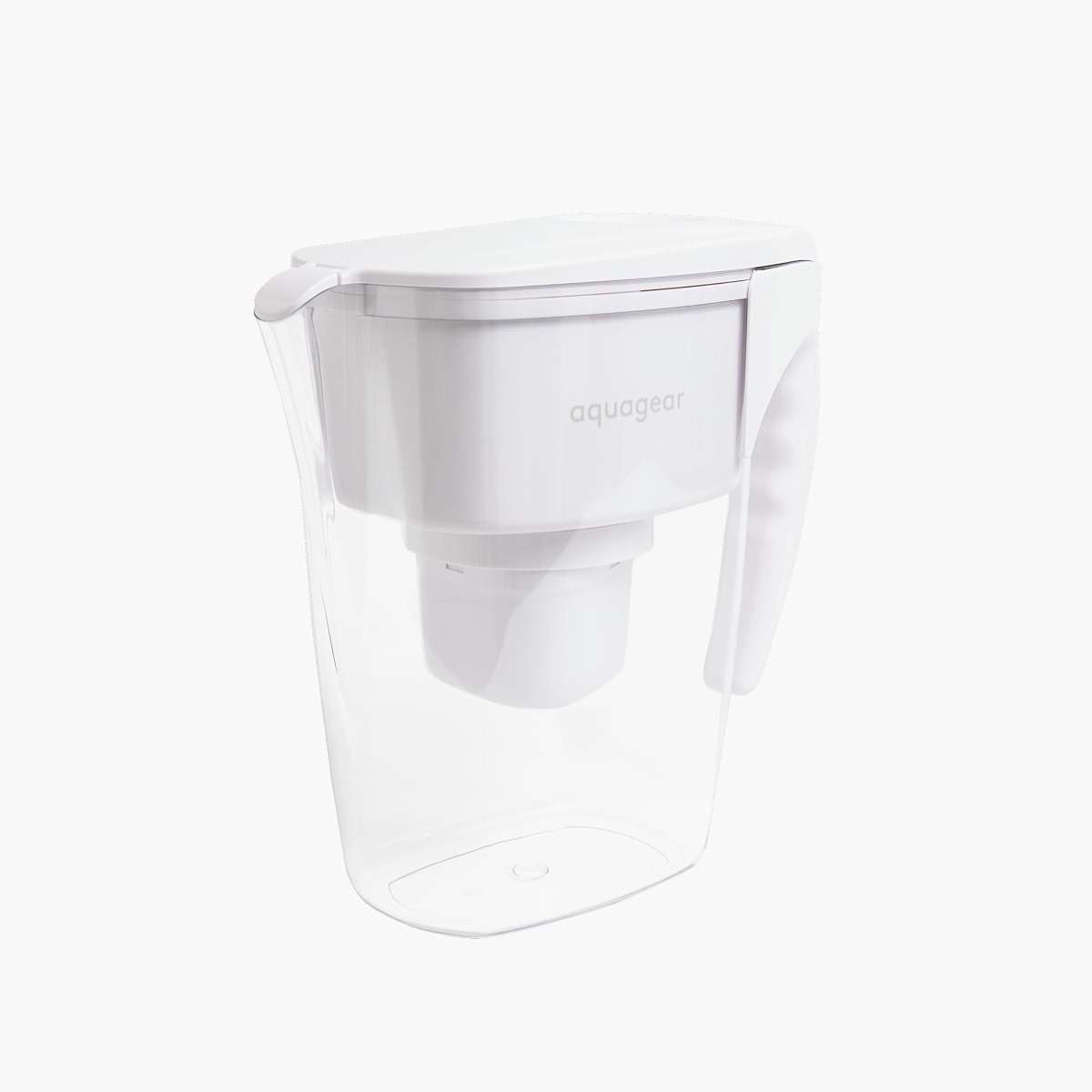 Aquagear Water Filter Pitcher – Lead, Chlorine, PFOA/PFOS, Microplastics Filter, 10 Cup, 120 Gallon Filter Life - Filter Media Made in USA - Image 2