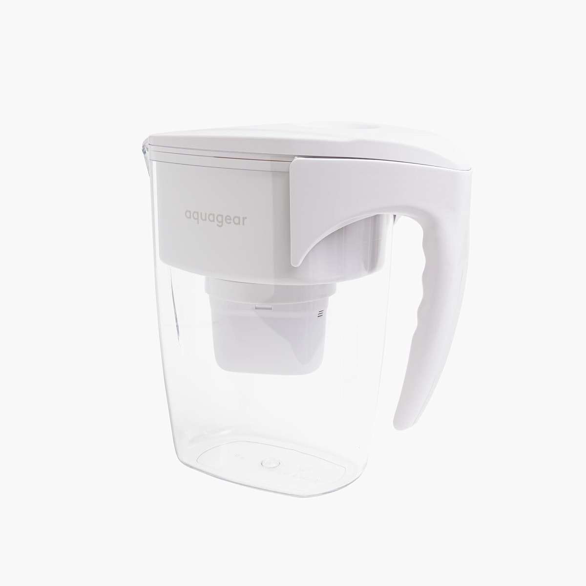 Aquagear Water Filter Pitcher – Lead, Chlorine, PFOA/PFOS, Microplastics Filter, 10 Cup, 120 Gallon Filter Life - Filter Media Made in USA - Image 3