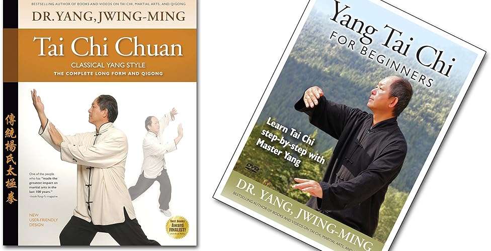 Bundle: Tai Chi Chuan Classical Yang 108 Form Book and Dvd by Dr. Yang, Jwing-Ming (YMAA) [paperback] Yang Tai Chi for Beginners Video ** Step by Step Instructions ** - Image 1