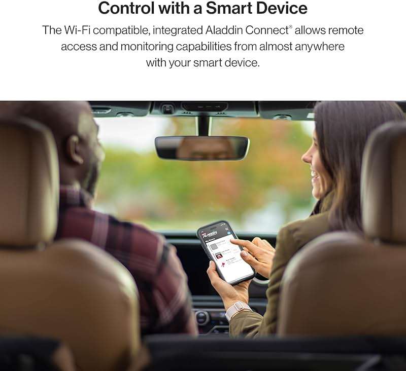 Genie Aladdin Connect Smartphone Garage Door Opener – Monitor, Open & Close Your Garage Door from Anywhere Using Your iPhone or Android Device - Image 8