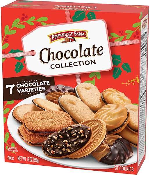 Pepperidge Farm Chocolate Collection, 7 Cookie Varieties, 13-oz Box - Image 6
