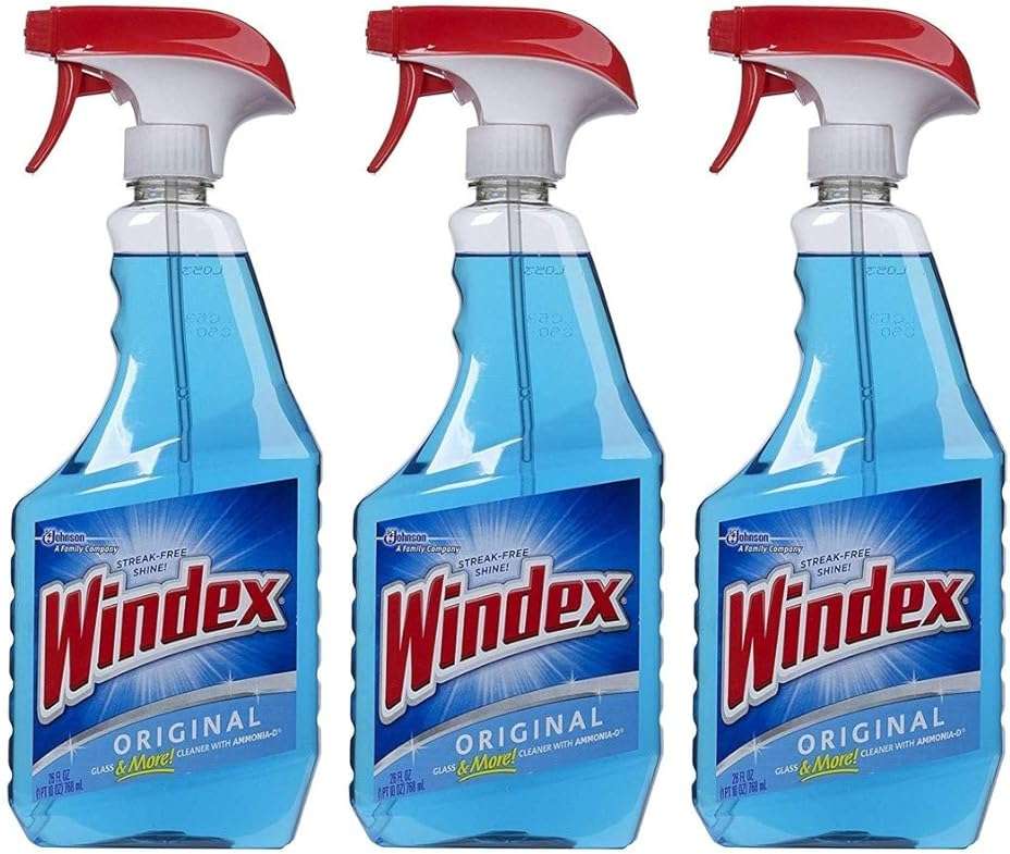 Windex Original Glass Cleaner, 26 Ounce (Pack of 3) - Image 2