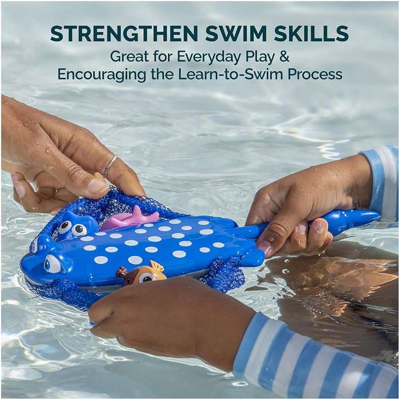 SwimWays Disney’s Finding Dory Mr. Ray’s Dive and Catch Game, Water Toy, Outdoor Toys, Pool Party Favors & Bath Toys for Kids Ages 5 & Up - Image 5