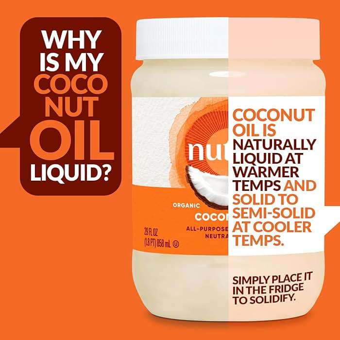 Nutiva Organic Steam Refined Oil, Coconut, 128 Fl Oz - Image 6